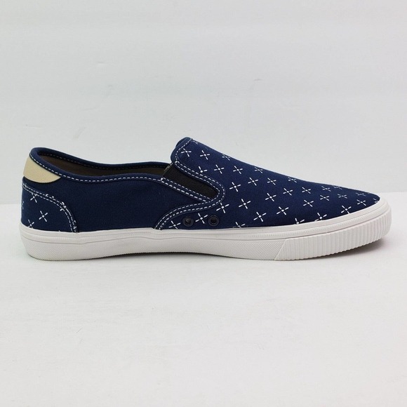 Toms Baja Mens Size 9 Navy Bandana Blue Slip On Casual Loafer Shoes main image 8
